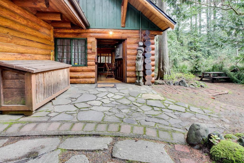 Zoe'S Log Cabin Welches Exterior foto